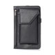 Casual Vintage Bussiness Multi-Pocket Reserve Charging Port PU Leather Mobile Phone Money Hiking Sport Men Phone Bag Belt Waist Bag S5 Pro A7 Pro Case