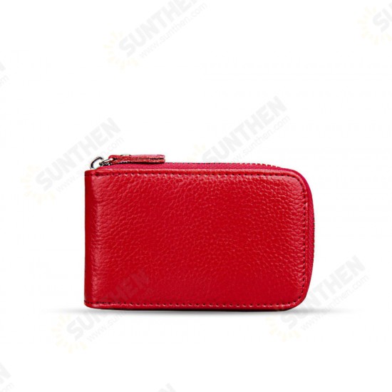 KB09 Portable RFID Anti-scan Genuine Leather 12 Card Slots Coins Bag Wallet Credit Lock ID Card Holder KB09 Portable RFID Anti-scan Genuine Leather 12 Card Slots Coins Bag Wallet Credit Lock ID Card Holder