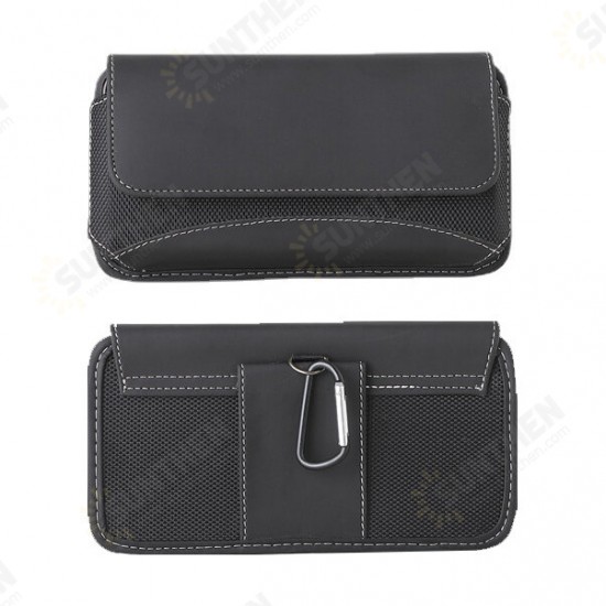 Multifunctional PU+TPU Mobile Phone Storage Bag Wallet Belt Waist Packs for 5.7-7.2 inch Phones Phone case for Blackview OSCAL C20