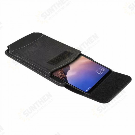 Multifunctional PU+TPU Mobile Phone Storage Bag Wallet Belt Waist Packs for 5.7-7.2 inch Phones Phone case for Blackview OSCAL C20