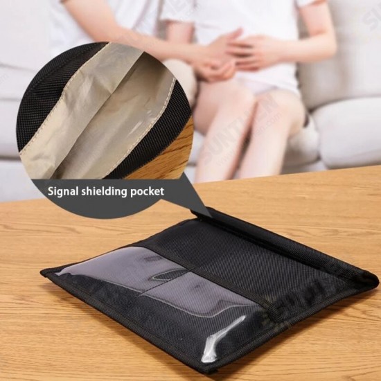 Oxford Cloth Signal Blocking Radiation Protection Phone/ Tablet/ Macbook Storage Faraday Bag Oxford Cloth Signal Blocking Radiation Protection Phone/ Tablet/ Macbook Storage Faraday Bag