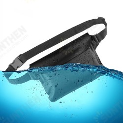 Sports Waterproof Swimming Diving Bag Large Capacity Underwater Mobile Phone Waist Pack Case Cover