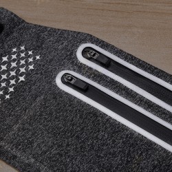 Universal with Reflective Stripe Multi-pocket Waterproof Breathable Waist Bag Outdoor Sport Night Running Equipment Storage Bag Belt Bag with Headphone Hole Universal with Reflective Stripe Multi-pocket Waterproof Breathable Waist Bag Outdoor Sport Night Running Equipment Storage Bag Belt Bag with Headphone Hole