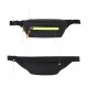 Waterproof Outdoor Sport Night Running with Multi Pockets Reflective Stripe Headphone Hole Mobile Phone Storage Waist Bag for Smartphone Under 6.5 inch