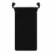 Black Portable Soft Drawstring Power Bank Storage Bag Collection Pouch Non-original