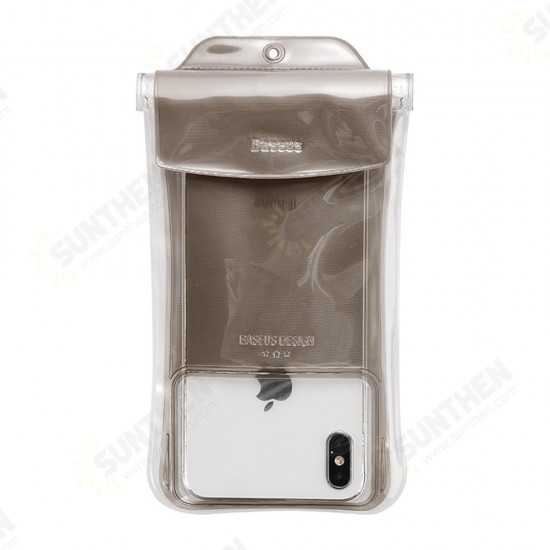 4 Sealing Layers IPX8 Waterproof Bag Senstive Touch Airbag Floating Protective Pouch for Mobile Phone Under 7inch