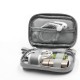 12cm*7.5cm Digital Accessories Storage Bag U Disk Memory Card USB Cable Earphone Organizer Travel Bag