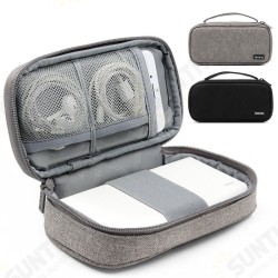 19.5cm*11cm Digital Accessories Storage Bag 20000mAh Power Bank U Disk Memory Card USB Cable Phone Organizer Travel Bag 19.5cm*11cm Digital Accessories Storage Bag 20000mAh Power Bank U Disk Memory Card USB Cable Phone Organizer Travel Bag