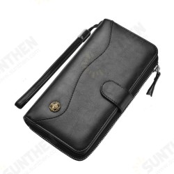 Business Casual Large Capacity Multi-Pockets Men Mobile Phone Wallet Handbag Business Casual Large Capacity Multi-Pockets Men Mobile Phone Wallet Handbag