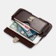 Business Casual Multi-Position PU Leather Mobile Phone Money Hiking Sport Men Phone Bag Belt Waist Bag Sidebag Pack