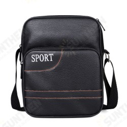 Business Men Waterproof PU Leather Men Messenger Shoulder Bag Backpack Business Men Waterproof PU Leather Men Messenger Shoulder Bag Backpack