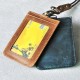 C087 Portable Casual Genuine Leather Driving Licence Credit Access Card Holder