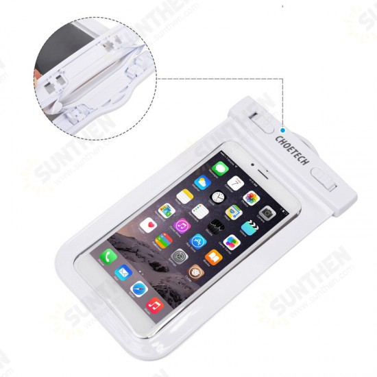 Swimming Diving PVC Touch Screen Clear IPX8 Waterproof Phone Bag Phone Pouch with Strap for 100*170mm Devices for iPhone SE 11 X XS XR 8 7 6 6S Plus