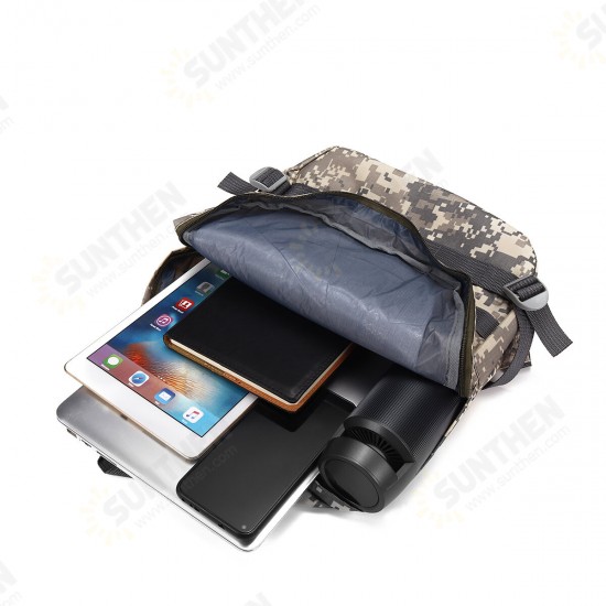 Camouflage Large Capacity Oxford Cloth Macbook Mobile Phone Storage Bag Backpack