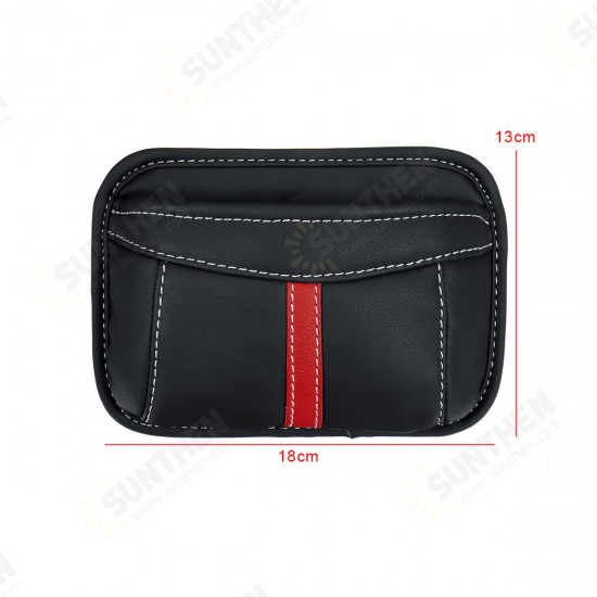 Car Storage Bag Organizer Phone Wallet Pocket Pouch Hanging Holder PU leather