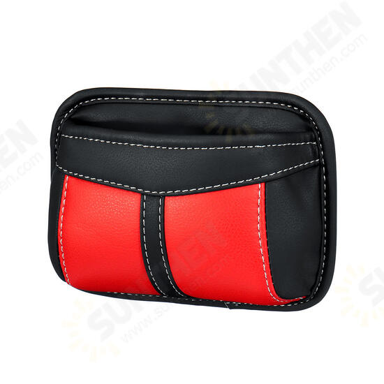 Car Storage Bag Organizer Phone Wallet Pocket Pouch Hanging Holder PU leather