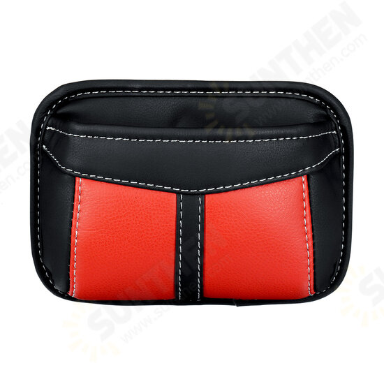 Car Storage Bag Organizer Phone Wallet Pocket Pouch Hanging Holder PU leather