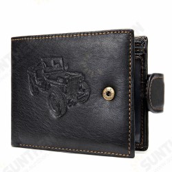 Casual Business Flip with Multi-Card Slot Pockets Men Foldable Short Wallet Handbag Casual Business Flip with Multi-Card Slot Pockets Men Foldable Short Wallet Handbag