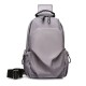 Casual Large Capacity Macbook Storage Bag College Students Men Backpack Schoolbag