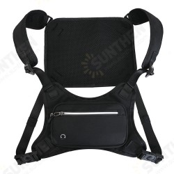 Casual Sport with 3M Night Reflective Strip Waterproof Mobile Phone Storage Chest Bag