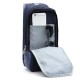 Casual Waterproof Nylon Large Capacity with Headphone Port Mobile Phone Pocket Men Chest Packs Shoulder Bag