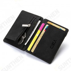 Creative Foldable with Multi-Pocket Card Holders PU Leather Short Wallet Coin Purse Creative Foldable with Multi-Pocket Card Holders PU Leather Short Wallet Coin Purse