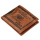 Creative US Dollar Pattern Casual Flip with Multi-Card Slot Pockets Men Foldable Short Wallet Handbag