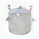 Cute Cartoon Large Capacity Hanging Organizer with Elastic Mesh Toiletry Storage Bag