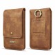 Casual Vintage Business 6.5 inch Folding Large Capacity with Multi-Card Slots Mobile Phone Wallet Waist Bag