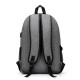 Casual Large Capacity Macbook Storage Bag with Charging Port College Students Men Backpack Schoolbag