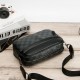 Fashion Business Large Capacity Waterproof PU Leather Crossbody Chest Shoulder Bag