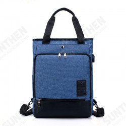 Fashion Casual 19 inch Large Capacity Waterproof Oxford Fabric Men Macbook Storage Backpack USB Laptop Backpacks School Bag Fashion Casual 19 inch Large Capacity Waterproof Oxford Fabric Men Macbook Storage Backpack USB Laptop Backpacks School Bag