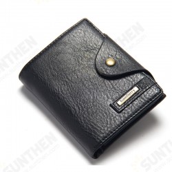 Fashion Casual Large Capacity with Card Slots Men PU Leather Men Short Phone Wallet Bag Coin Clutch Handbag Fashion Casual Large Capacity with Card Slots Men PU Leather Men Short Phone Wallet Bag Coin Clutch Handbag