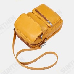 Fashion Casual Large Capacity with Multi-Pocket Mobile Phone Tablet Storage Crossbody Shoulder Bag Backpack