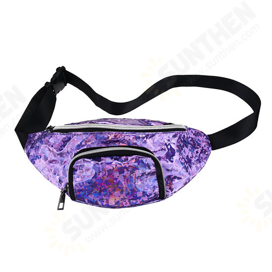Fashion Casual Laser Glitter with Belt Unisex Phone Storage Waist Bag Coin Money Pouch Bag Messenger Bag Fashion Casual Laser Glitter with Belt Unisex Phone Storage Waist Bag Coin Money Pouch Bag Messenger Bag