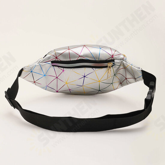 Fashion Casual Laser Multi-Layer PU Mobile Phone Storage Waist Bag Crossbody Bag Chest Bag Fashion Casual Laser Multi-Layer PU Mobile Phone Storage Waist Bag Crossbody Bag Chest Bag