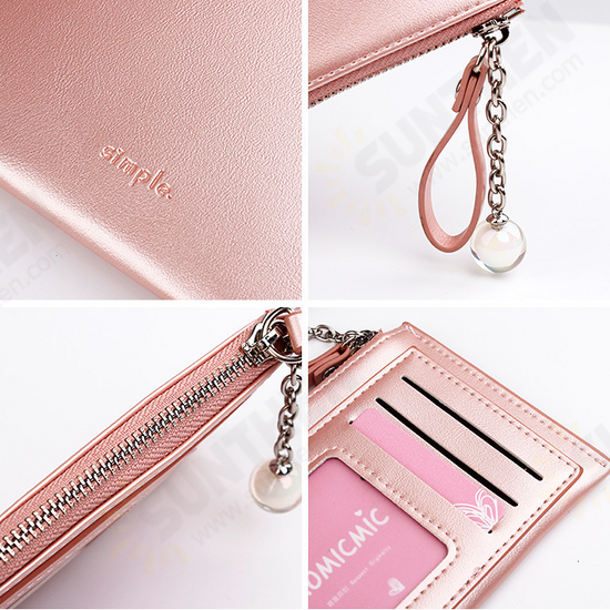 Fashion Casual with Zipper Card Slot Coin Bag Small Handbag Purse