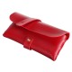 Fashion Colorful PVC Leather Handmade Glasses Pencil Mobile Phone Storage Bag