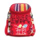 Fashion Ethnic Style Casual Mini Zipper Canvas Women Phone Bag Crossbody Bag Messenger Bag