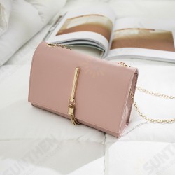 Fashion Female PU Leather Square Chain Bag Shoulder Messenger Bag