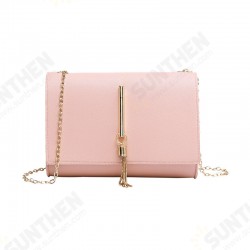 Fashion Female PU Leather Square Chain Bag Shoulder Messenger Bag
