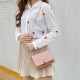 Fashion Female PU Leather Square Chain Bag Shoulder Messenger Bag