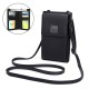 Fashion Folding with Multi-Card Slots PU Leather Wallet Purse Mobile Phone Storage Shoulder Bag
