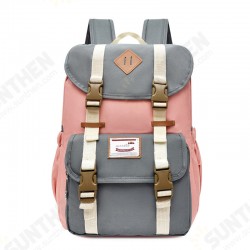 Fashion Large Capacity Waterproof Oxford Cloth Women Backpack Macbook Tablet Storage Teenage Girls School Bag