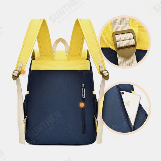 Fashion Large Capacity Waterproof Oxford Cloth Women Backpack Macbook Tablet Storage Teenage Girls School Bag