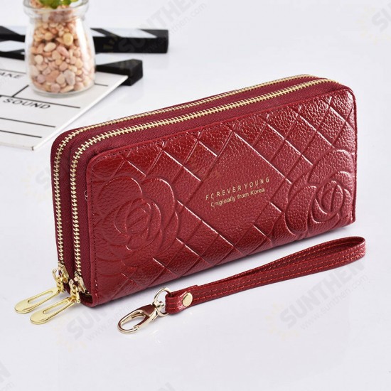 Fashion Multi-Layer Pocket Mobile Phone Power Bank Storage Women Handbag Purse