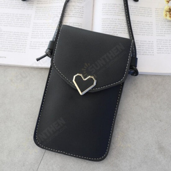 Fashion Multi-Layer with Touch Screen Window Mobile Phone Storage Shoulder Bag Handbag Messenger Bag