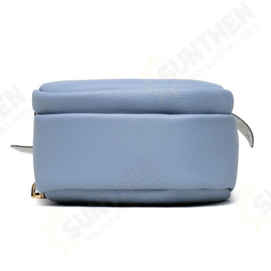 Fashion Women Large Capacity 2-Layer Pocket Mobile Phone Storage Crossbody Shoulder Bag
