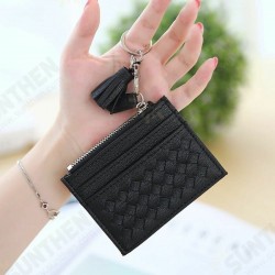 Fashion Zipper with Multi Card Slot PU Leather Short Wallet Coin Purse Fashion Zipper with Multi Card Slot PU Leather Short Wallet Coin Purse