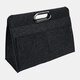 Felt Cosmetic Bag Ladies Multi-Function Felt Handbag Finishing Bag Portable Felt Storage Bag Felt Cosmetic Bag Ladies Multi-Function Felt Handbag Finishing Bag Portable Felt Storage Bag